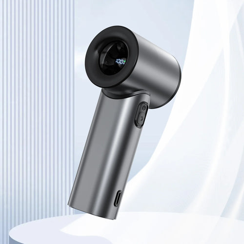 The 100-Speed Handheld Fan | Rechargeable 3000mAh Battery, Modern