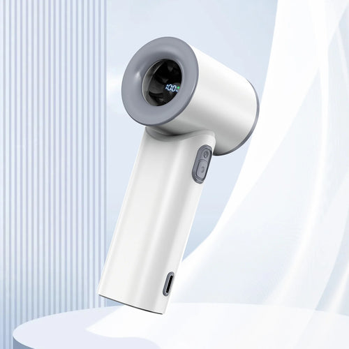 The 100-Speed Handheld Fan | Rechargeable 3000mAh Battery, Modern